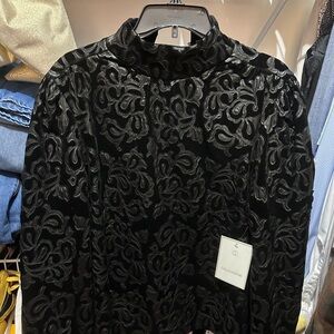 Elegant Black Turtleneck Sweater by Unknown Brand